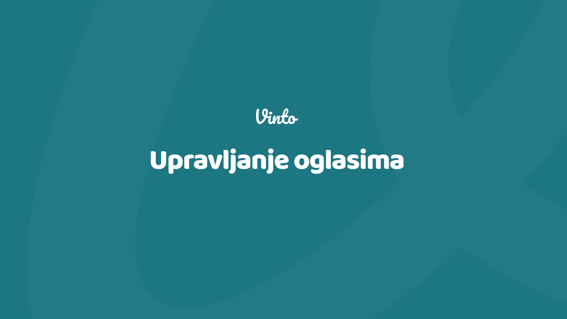 Upravljanje oglasima