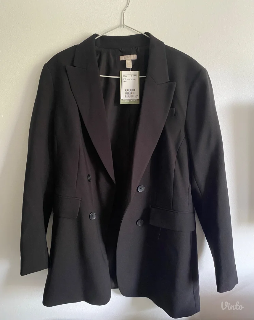 H&M Crni Sako NOV