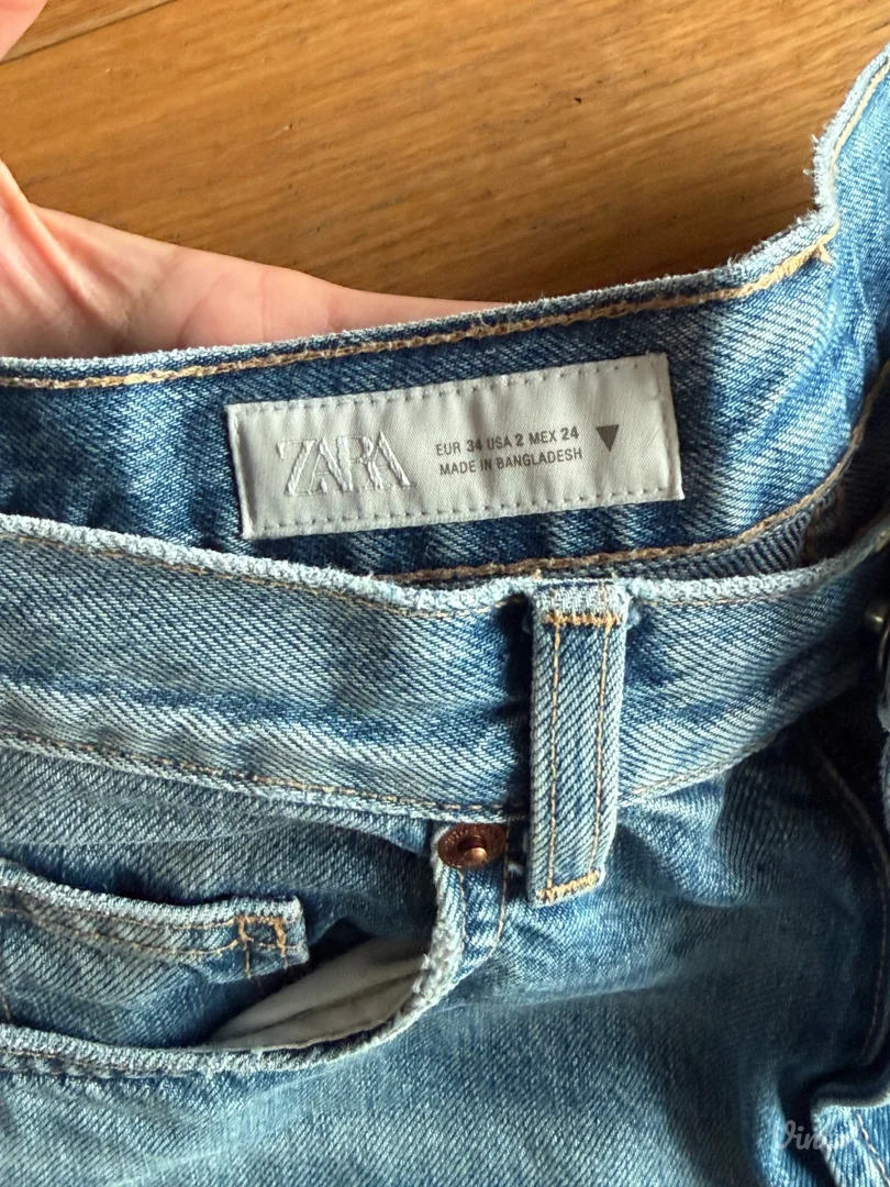 Zara High Waist Farmerke