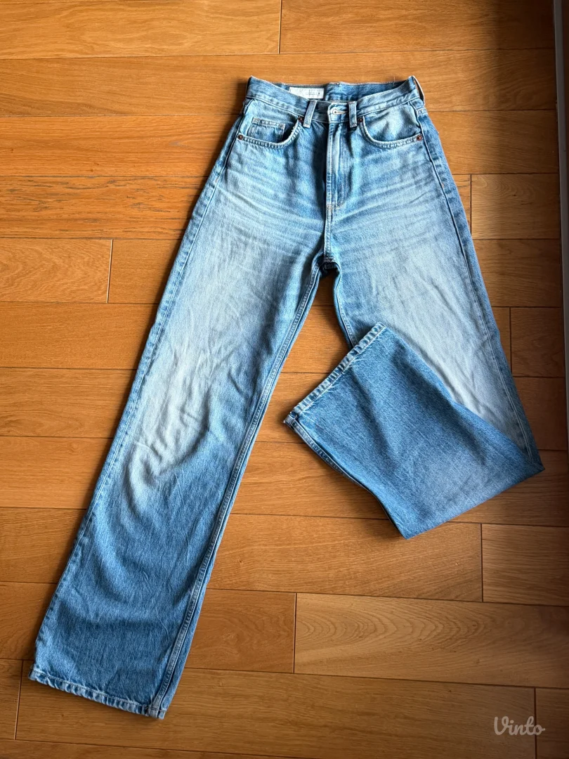 Zara High Waist Farmerke