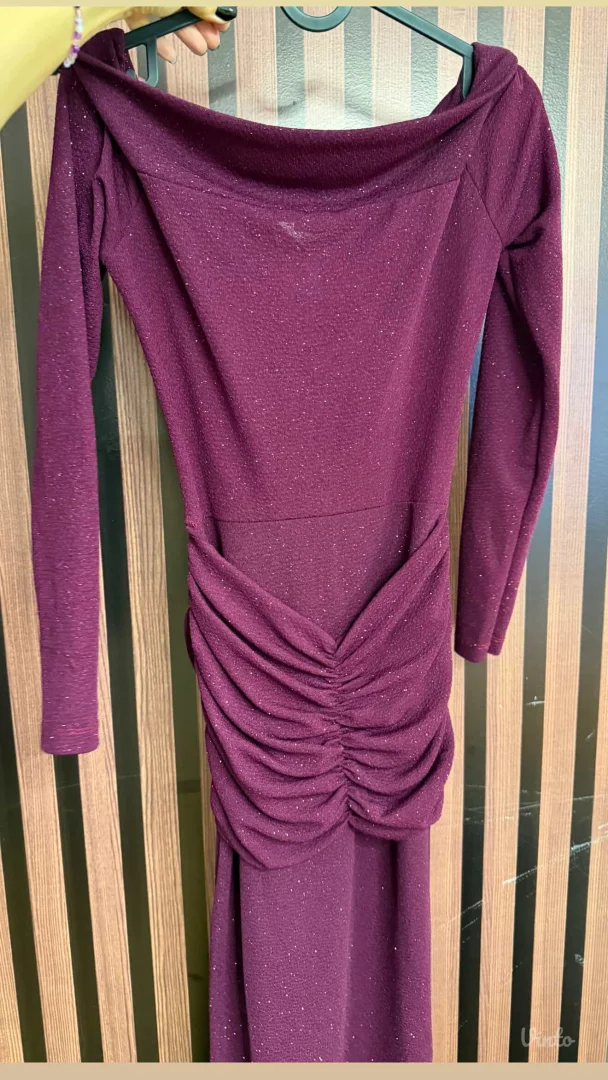 Sljokicasta Midi Haljina