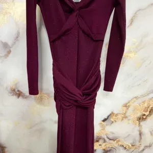 Sljokicasta Midi Haljina