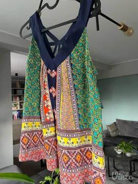 Anthropologie Maeve svilena bluza bez rukava