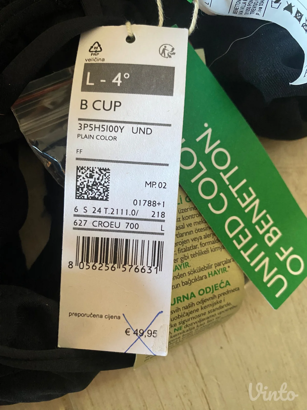 Benetton jednodelni kupaci kostim Novo
