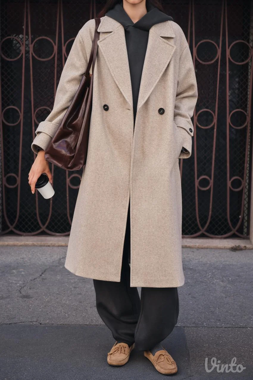 Zara oversize kaput L