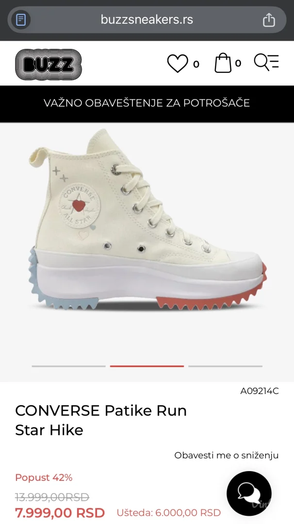 Converse All Star Chuck Taylor Hearts