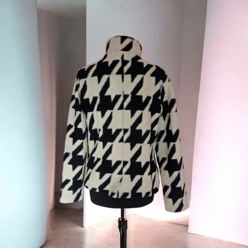 BOGNER jakna – Veličina 40 – Crna/Krem – Elegantna i sportska