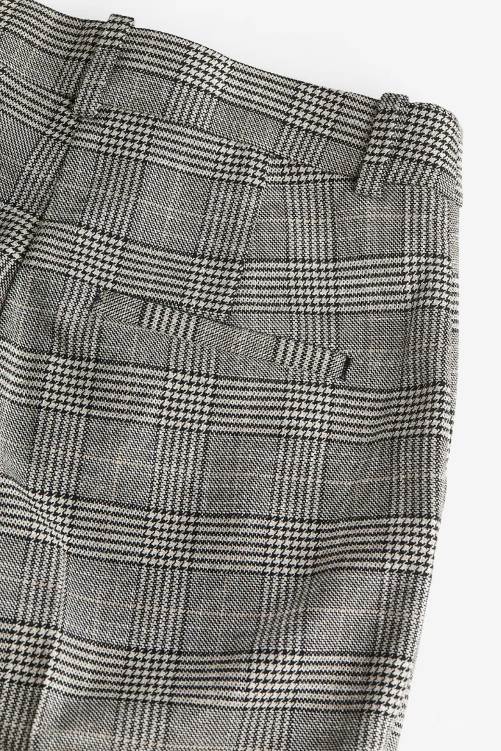 H&M karirane pantalone