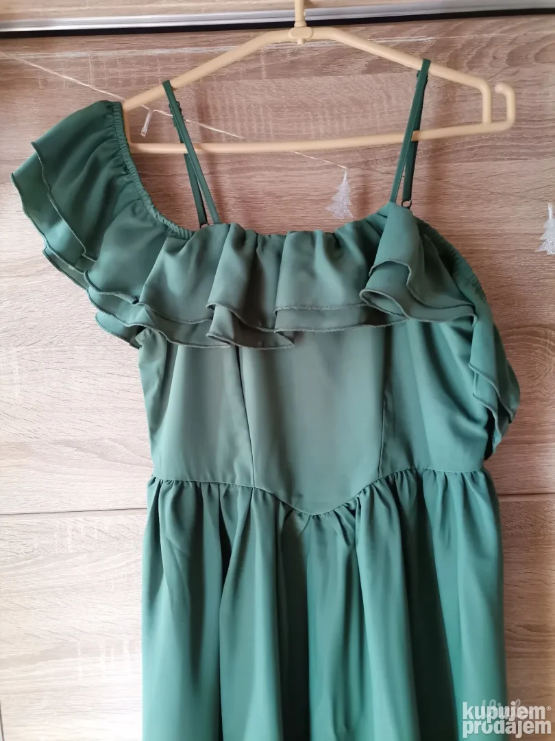 Elegantna zelena haljina NOVO