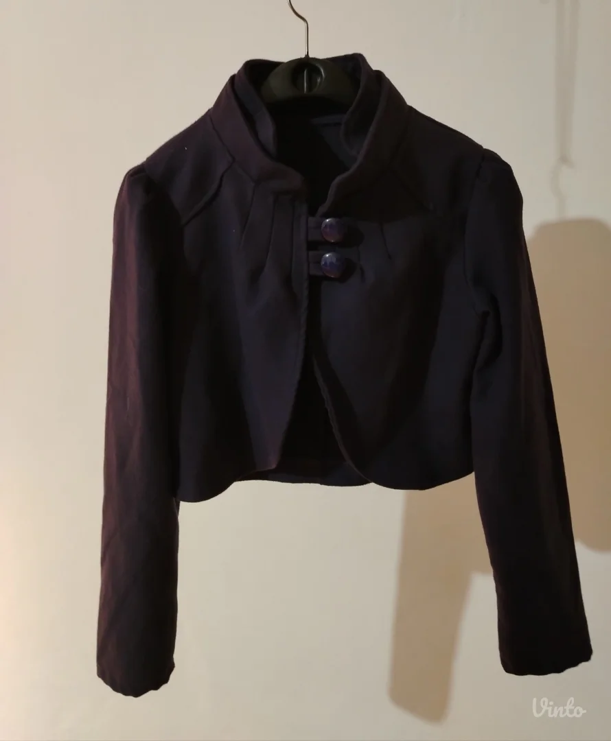 🇮🇹 Luksuzni Bolero Sako | Vuna 70% | Made in Italy