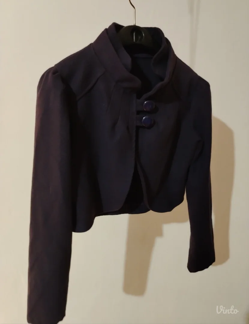 🇮🇹 Luksuzni Bolero Sako | Vuna 70% | Made in Italy