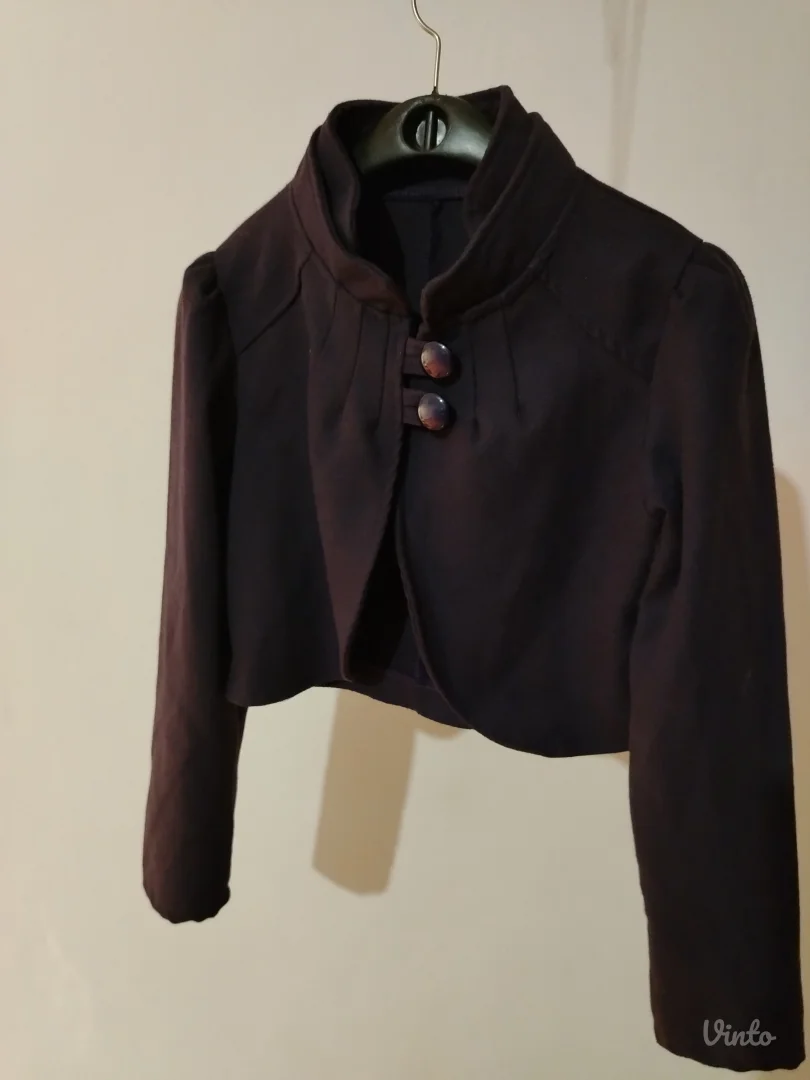 🇮🇹 Luksuzni Bolero Sako | Vuna 70% | Made in Italy