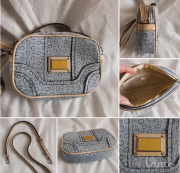 Guess svetloplava torba