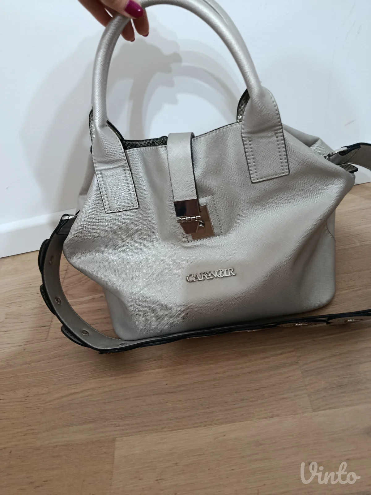 Srebrna CafèNoir torba