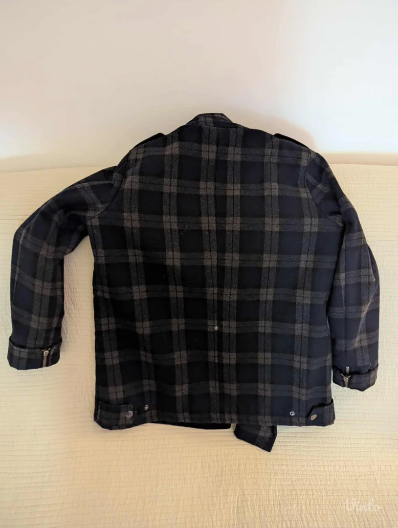 Karirana zenska jakna 42cm ramena M Novo