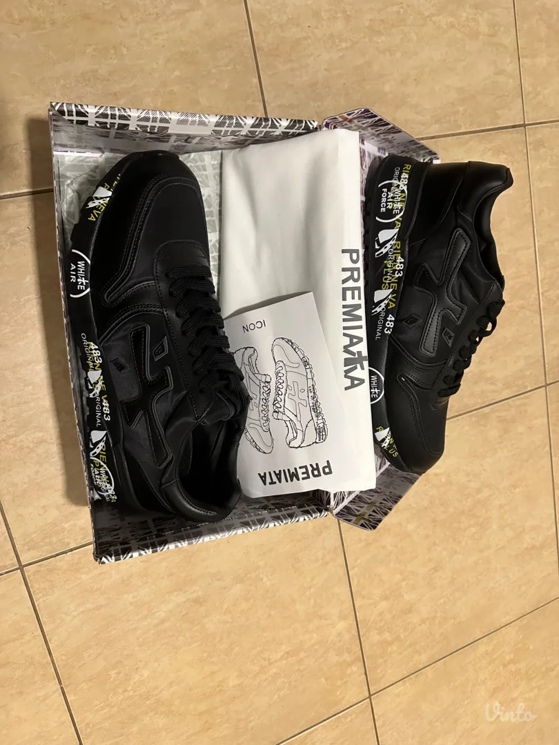 Premiata Mick 483 tripple black