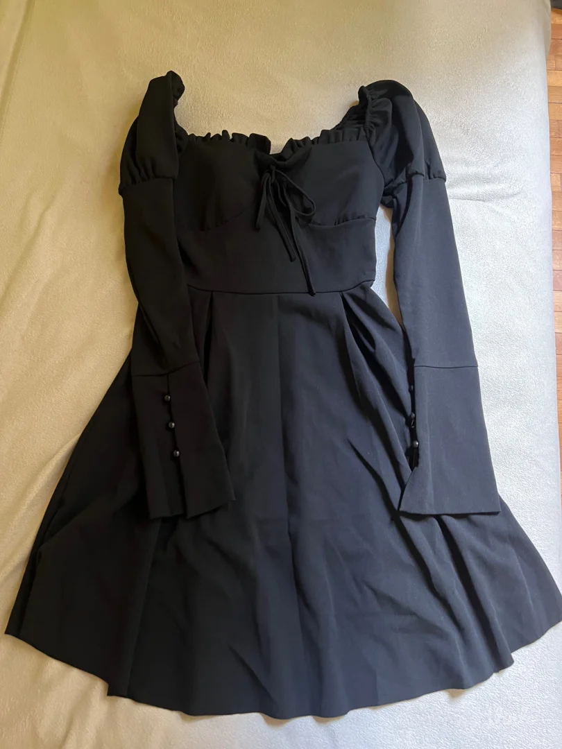 Crna elegantna haljina