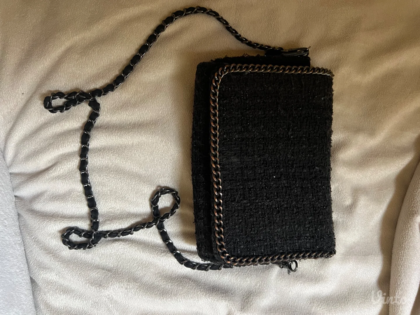 Crna torbica torbica sa kaišem