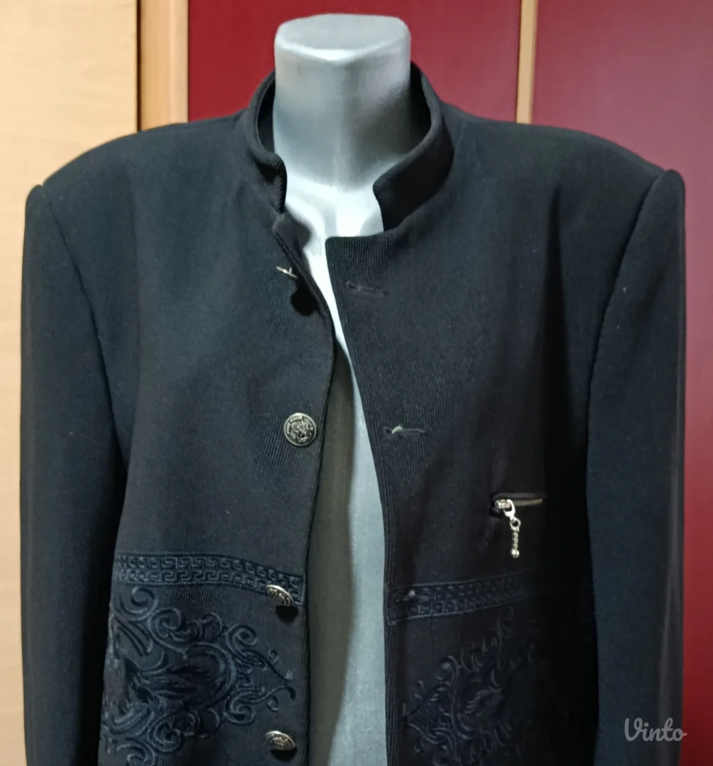 Crni elegantan sako, L vel