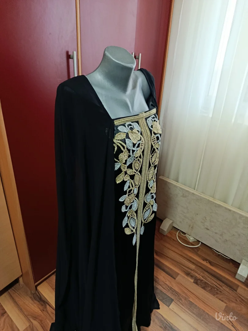 Svecana crna haljina XL