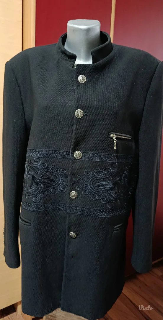 Crni elegantan sako, L vel