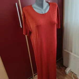 Narandzasta haljina, duga, L - XL