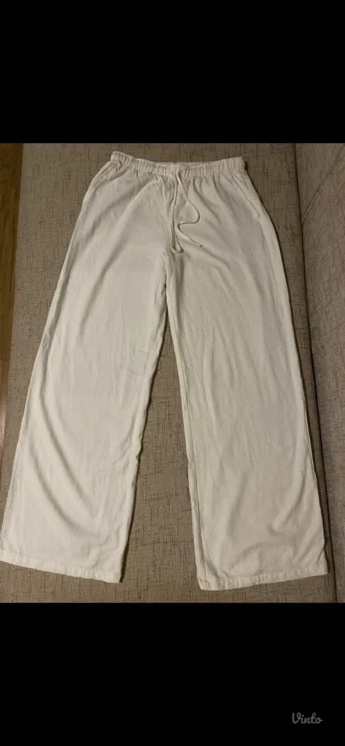 Stradivarius lanene pantalone