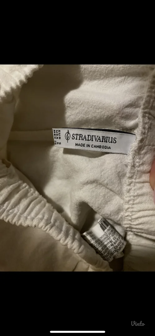 Stradivarius lanene pantalone