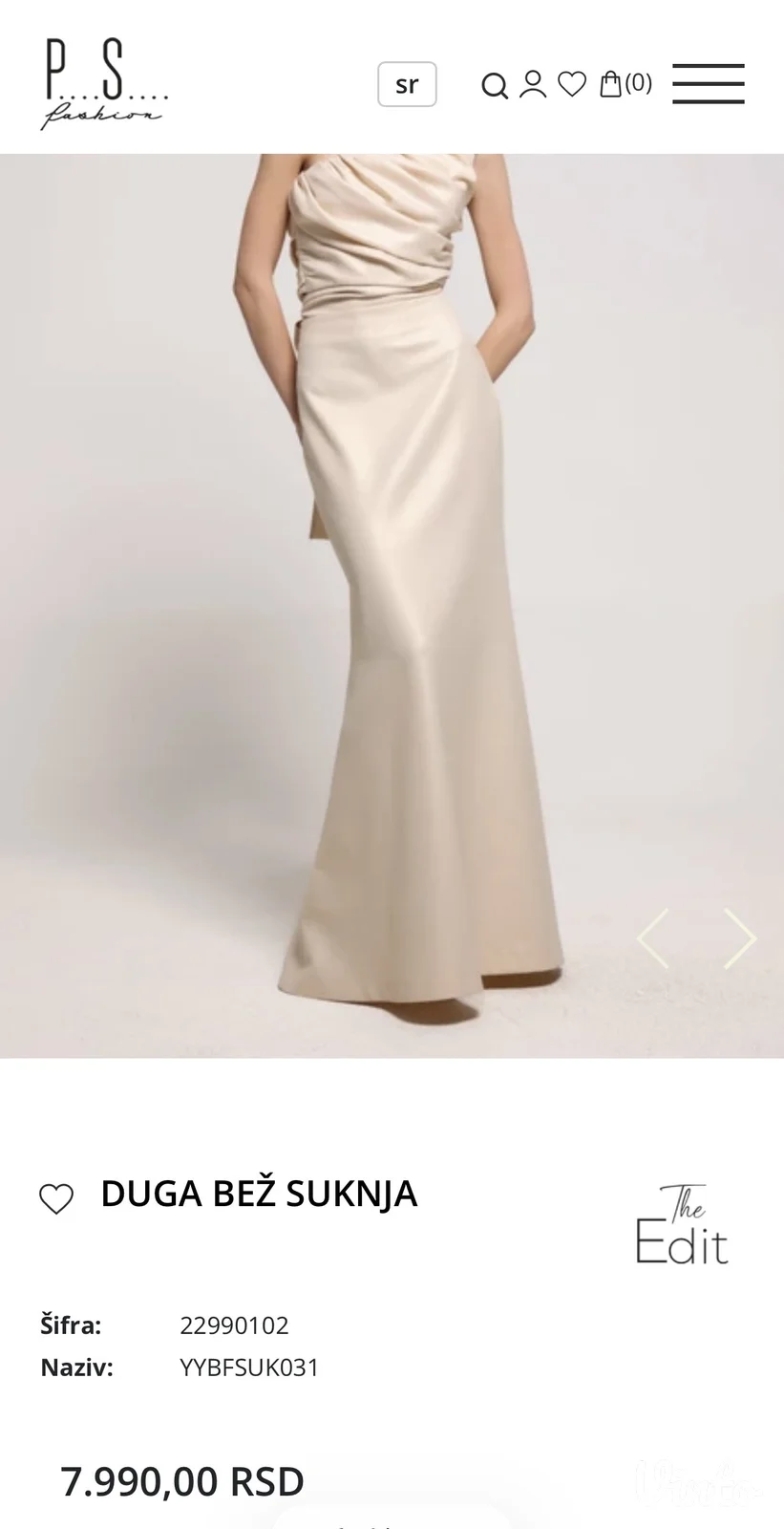 PS fashion komplet