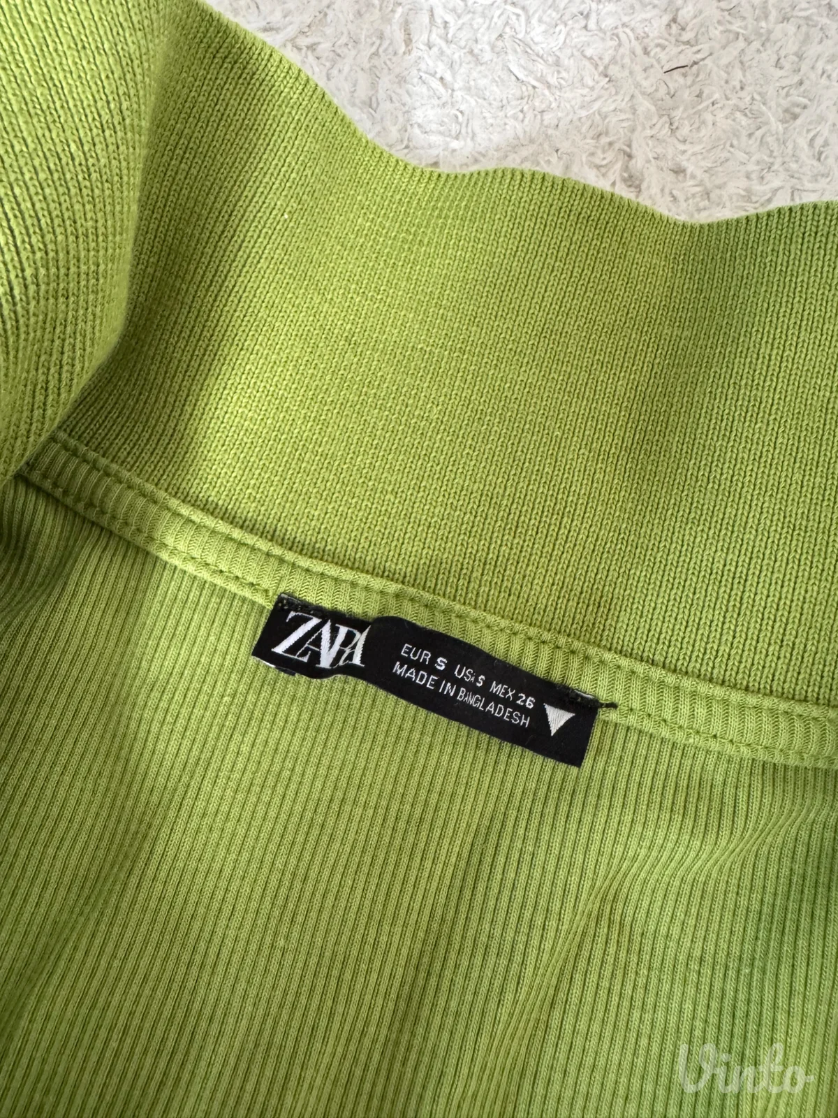 ZARA top sa dugim rukavima
