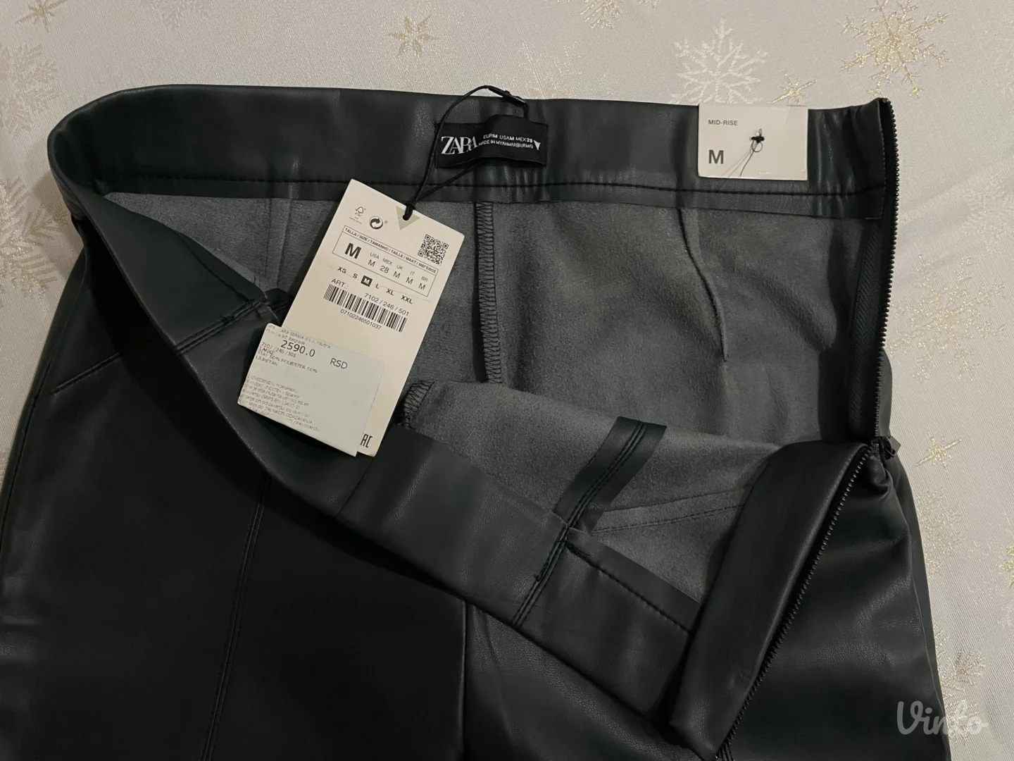 Zara kozne pantalone