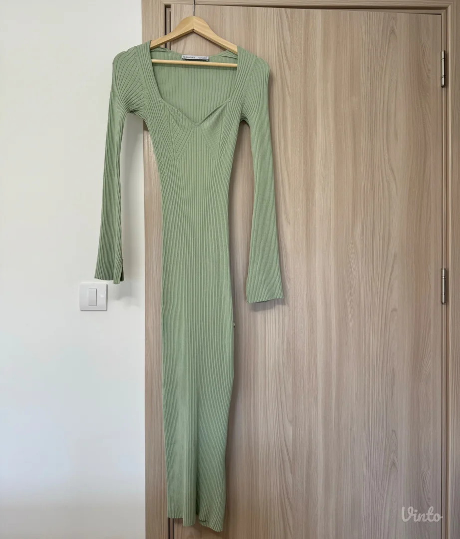 Bershka nova pletena haljina