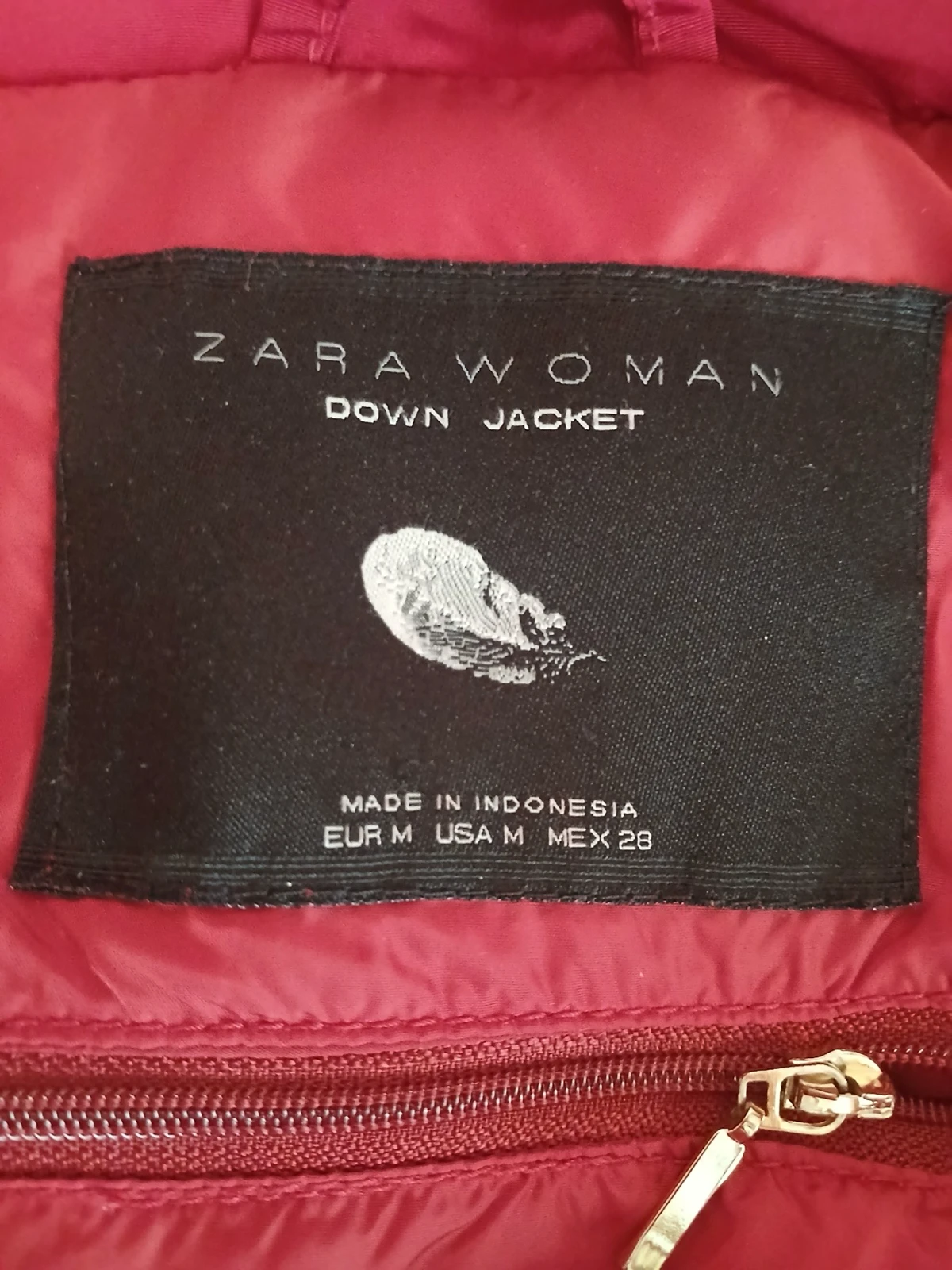 Zara perjana jakna