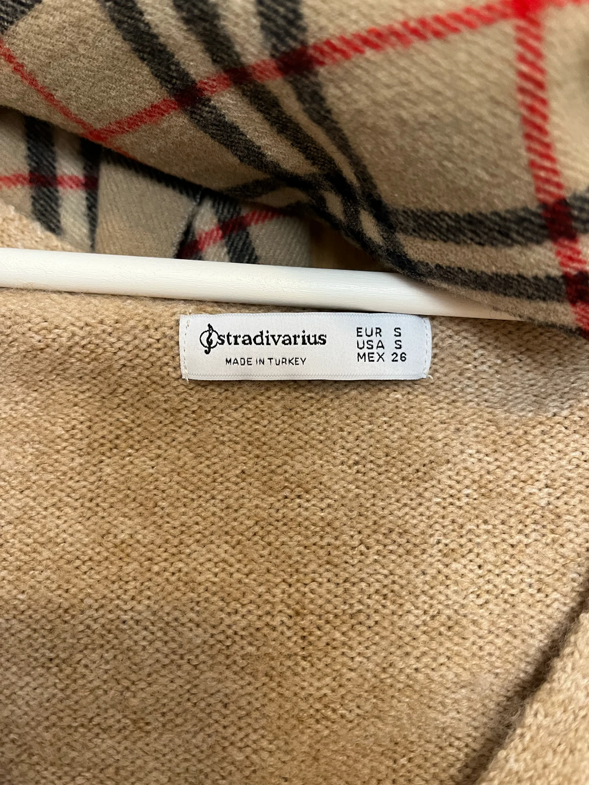 Stradivarius camel kardigan
