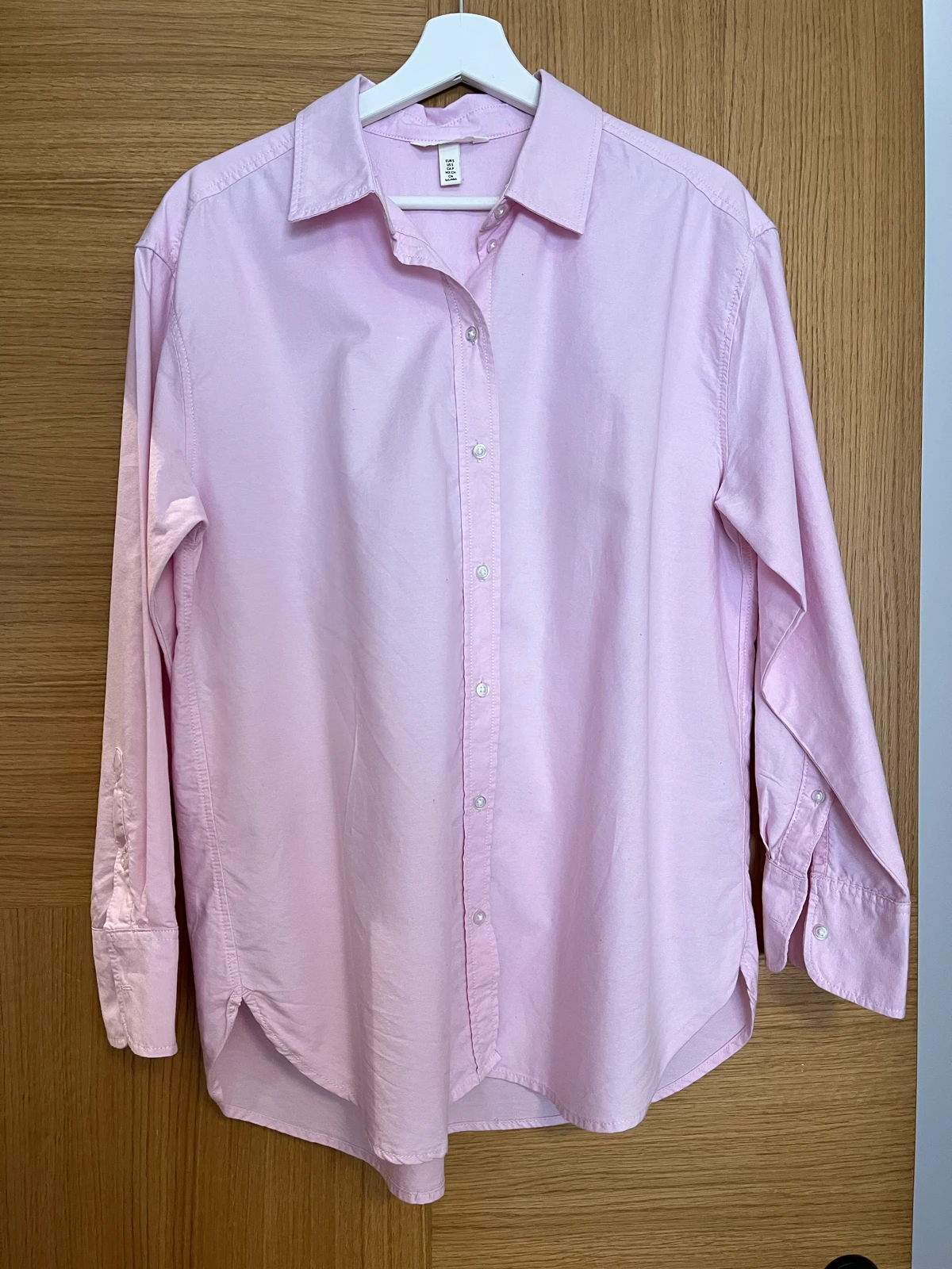 H&M oversize roza kosulja