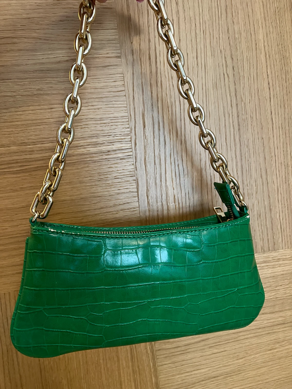 Zara mini torbica “krokodiska koza”
