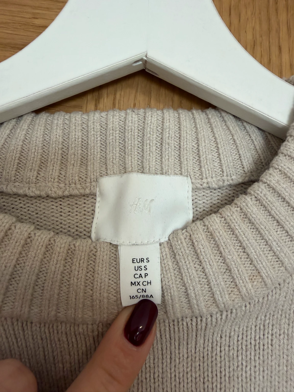 H&M prugasti dzemper