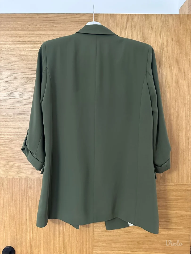 Zara maslinasti sako / blazer – S – elegantan, moderan