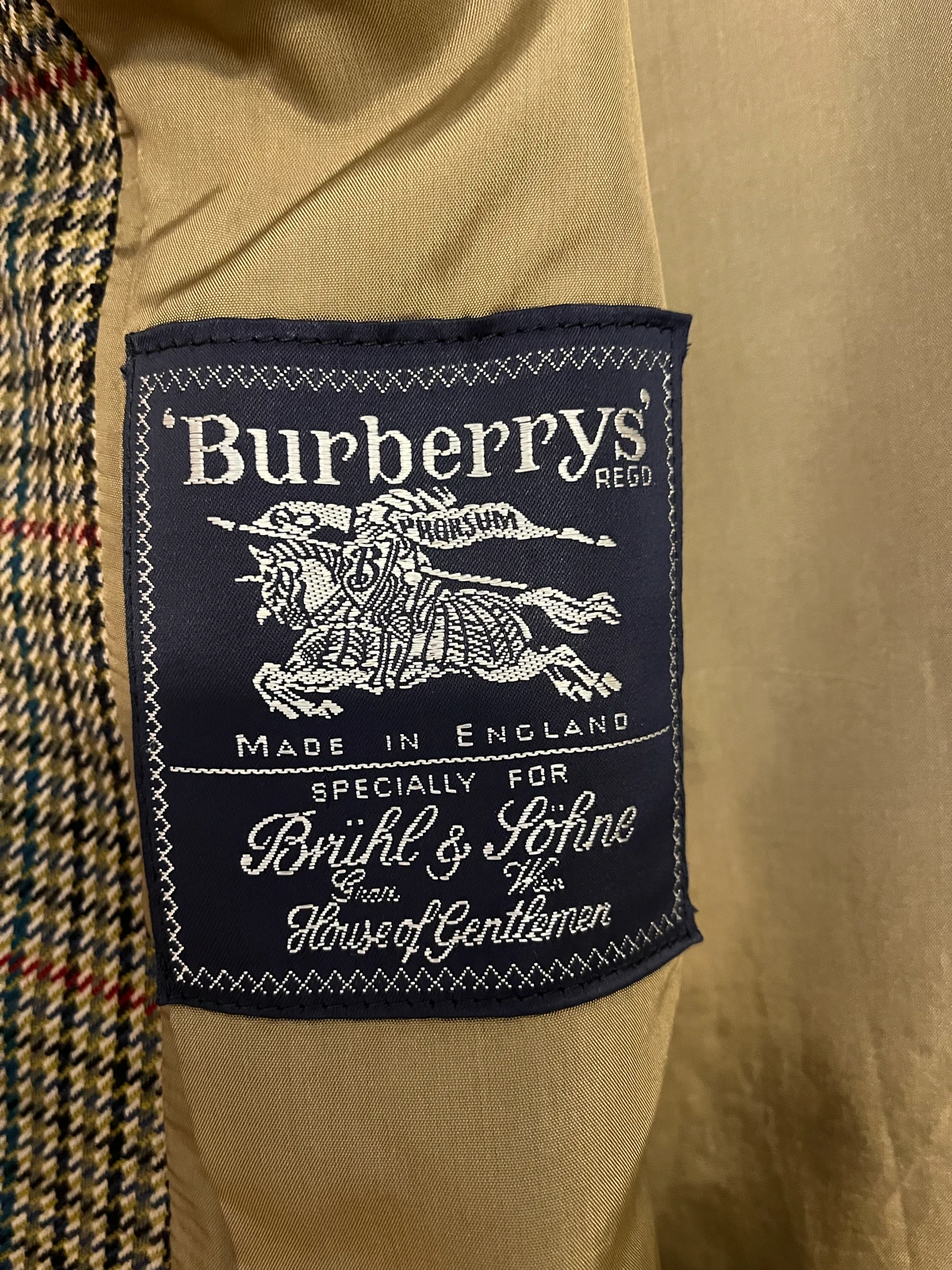 Vintage Burrbery sako 100% vuna