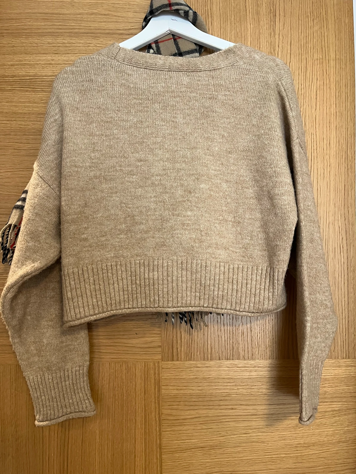 Stradivarius camel kardigan