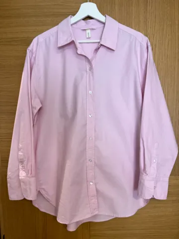 H&M oversize roza kosulja
