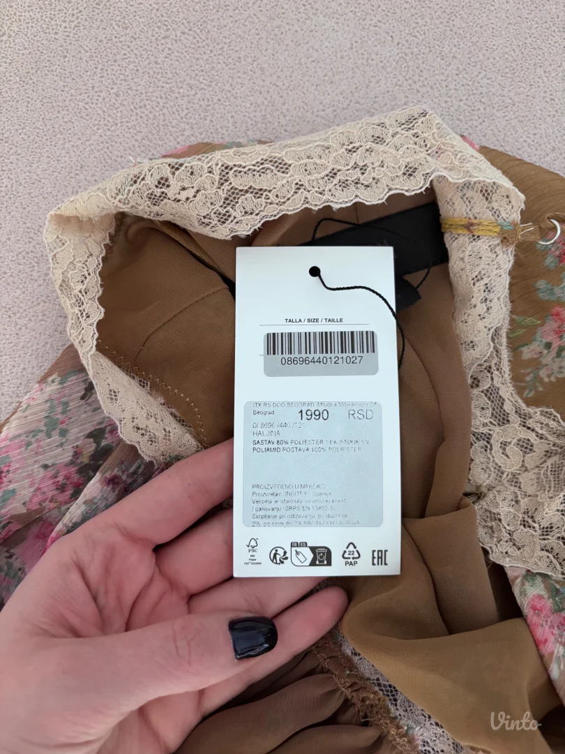 Zara haljina sa etiketom