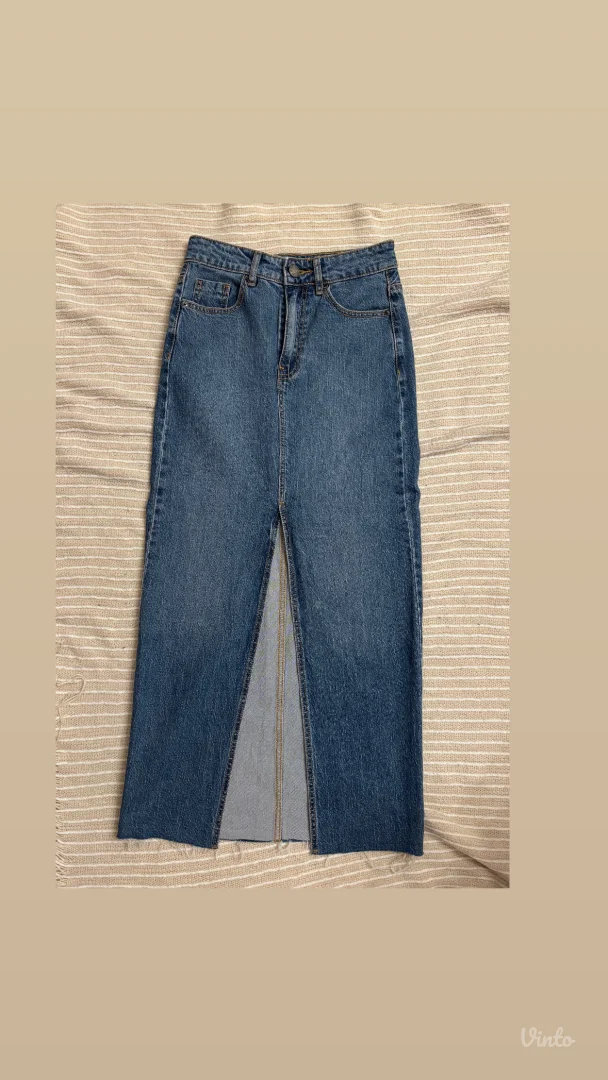 Stradivarius texas suknja