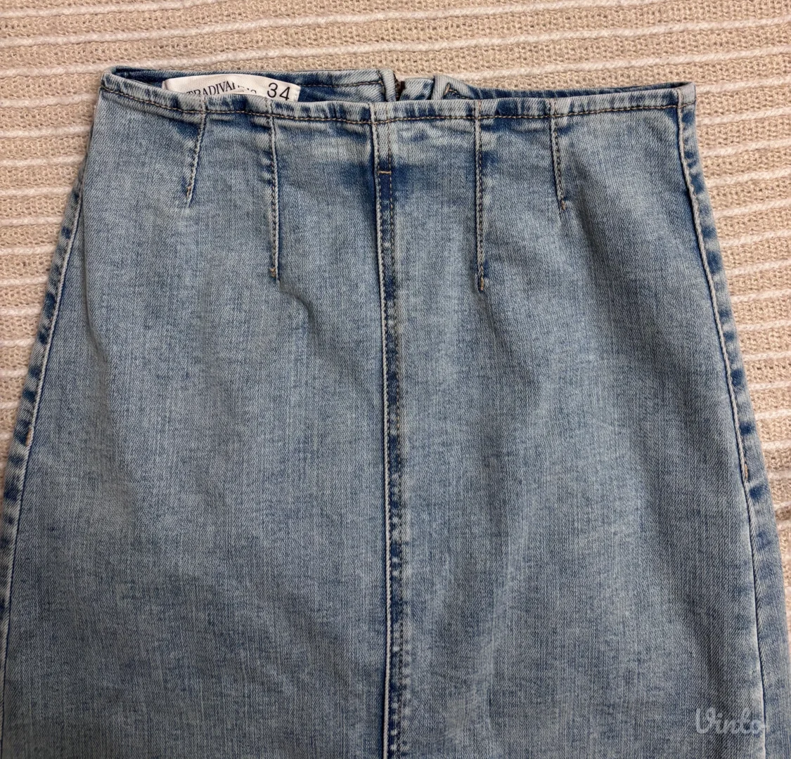 Stradivarius texas suknja