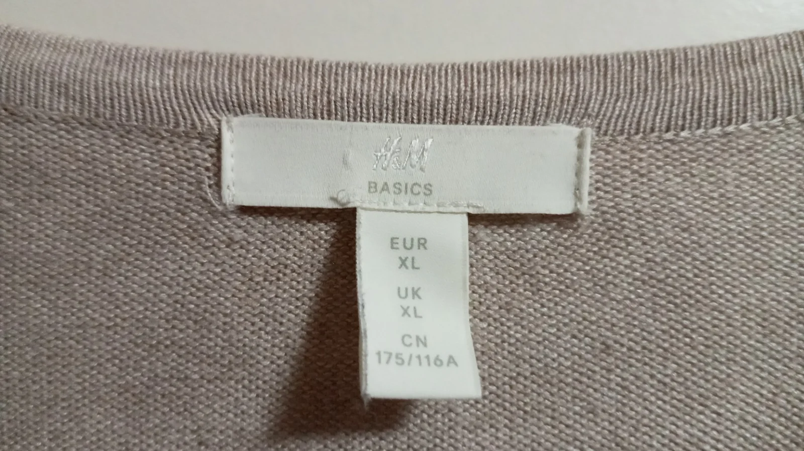 H&M dzemper XL bez boja