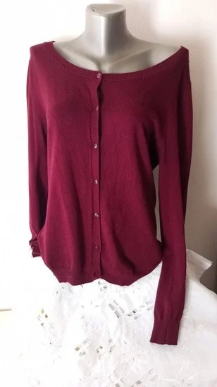 KOTON bolero burgund boje 40