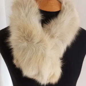 krzno od polarne lisice za jakne kapute