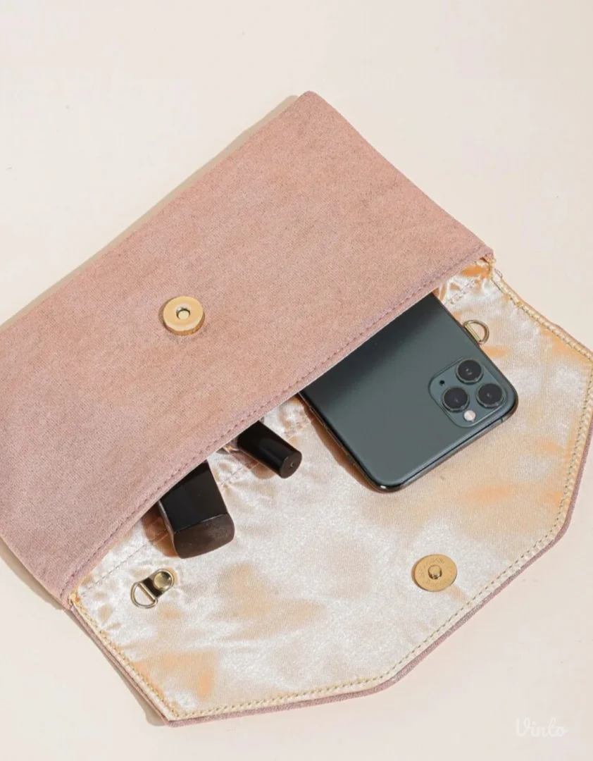 Sparkling chain flap torba, NOVO