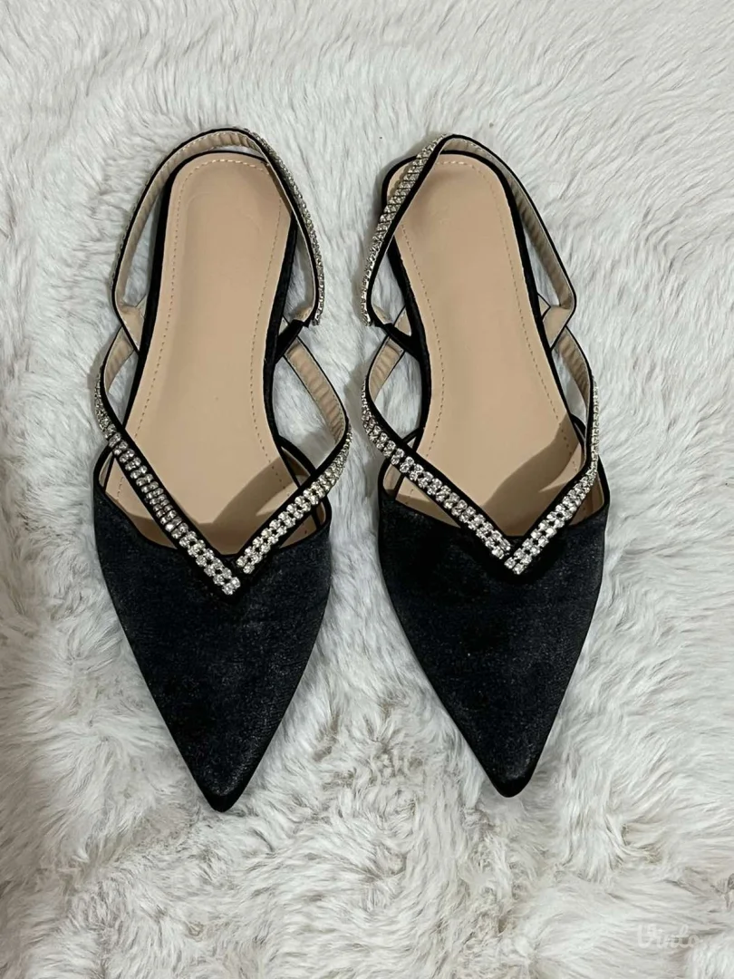 Sandal-cipele sa cirkonima, 37, 5, NOVO