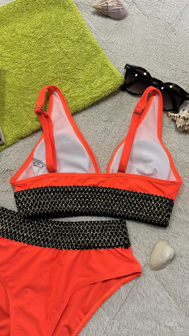Shein dvodelni kupaći, S, NOVO